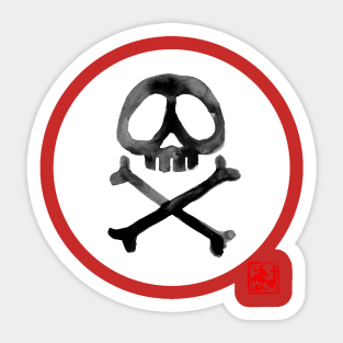 pirate flag Sticker